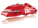 Étrier rouge Apollo-4 avant gauche EBC Racing 92-00 BMW M3 (E36)