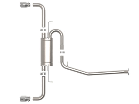 aFe Power 19-21 Toyota RAV4 L4-2.5L Takeda 304 SS Cat-Back avec embout poli