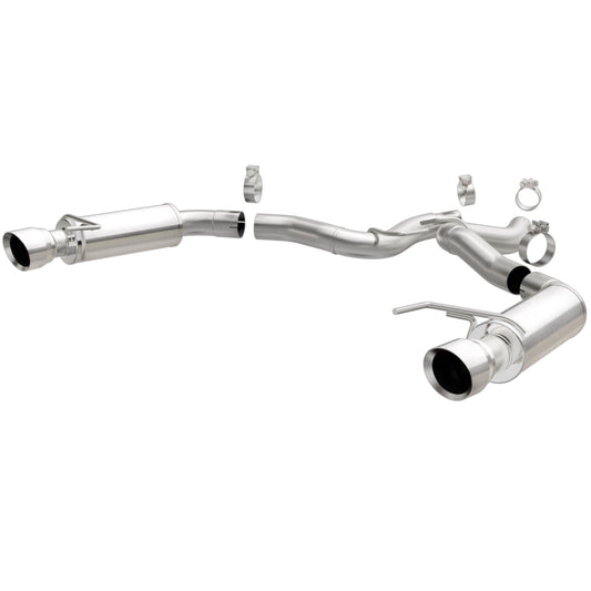 Essieu arrière MagnaFlow, SS, 3 po, compétition, embout poli double division de 4,5 po, Ford Mustang GT V8 5.0 2015