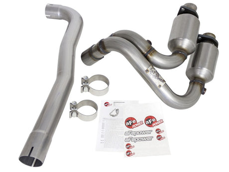 Remplacement du convertisseur catalytique aFe Power Direct Fit avant 04-06 Jeep Wrangler (TJ/LJ) I6-4.0L