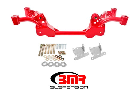 BMR 82-82 3rd Gen F-Body K-Member w/ SBC/BBC Motor Mounts and STD. Rack Mounts - Red BMR Suspension