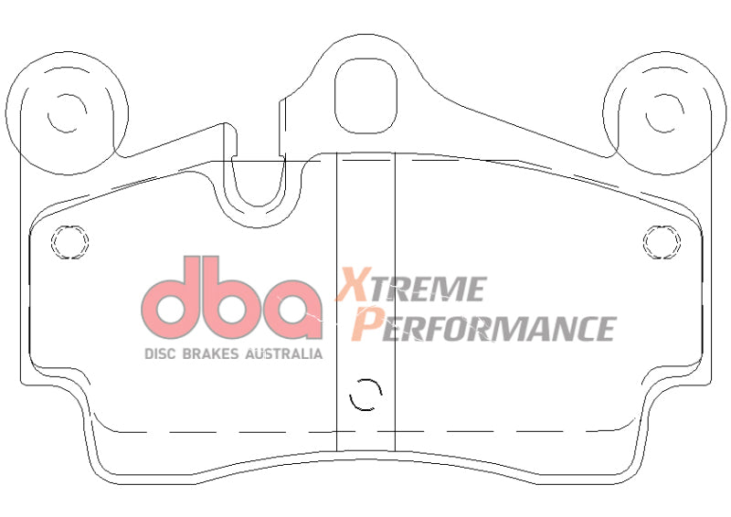 Plaquettes de frein arrière DBA 03-10 Porsche Cayenne XP650