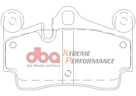 Plaquettes de frein arrière DBA 03-10 Porsche Cayenne XP650