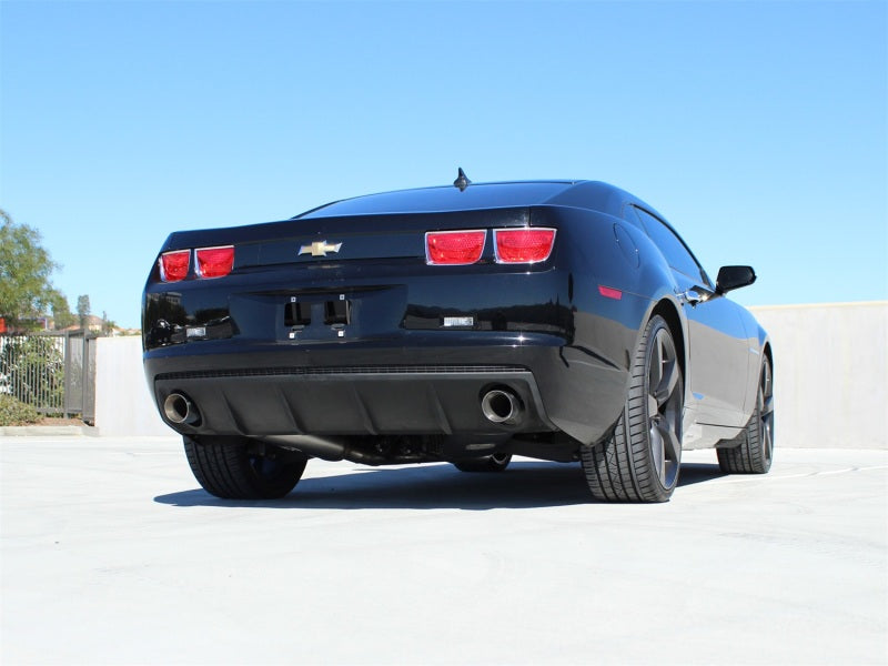 Échappement aFe MACHForce XP 2,5 pouces en acier inoxydable CB/10-13 Chevy Camaro V6-3,6L (td) (embout noir brillant)