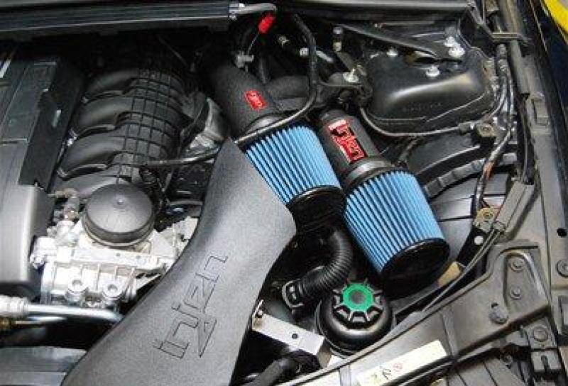 Injen 07-09 335i E92 / 08-09 135i E82 3.0L L6 Double admission Wrinkle Black Short Ram Intake