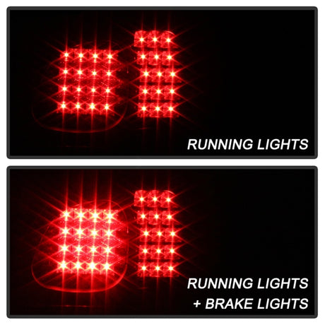 Feux arrière à LED Spyder 98-05 Lexus GS300 /GS400 4 pièces - Noir (ALT-YD-LGS98-LED-BK)