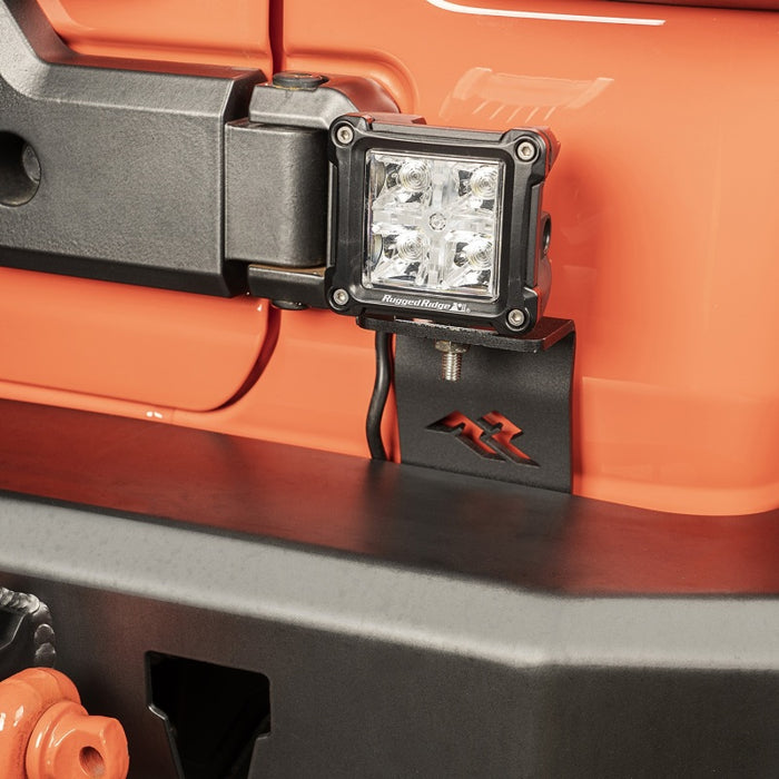 Support de cube arrière à LED pour Jeep Wrangler JL 18-20 Rugged Ridge - Paire