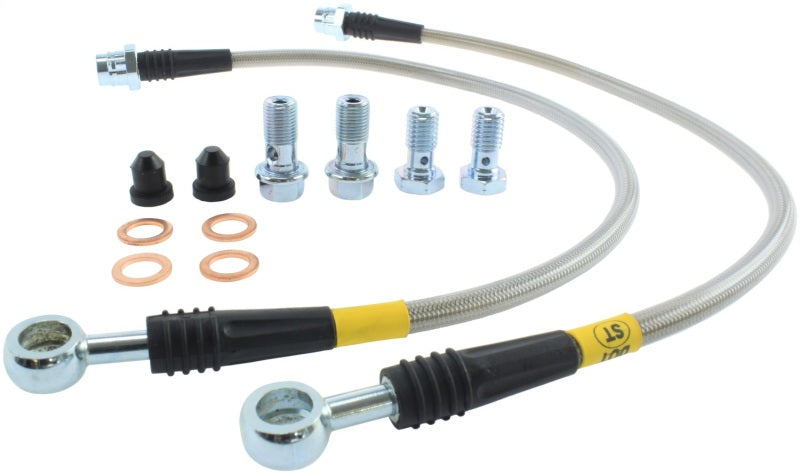 Kit de conduites de frein avant en acier inoxydable StopTech 98-06 Golf 1.8 Turbo/VR6/20e année