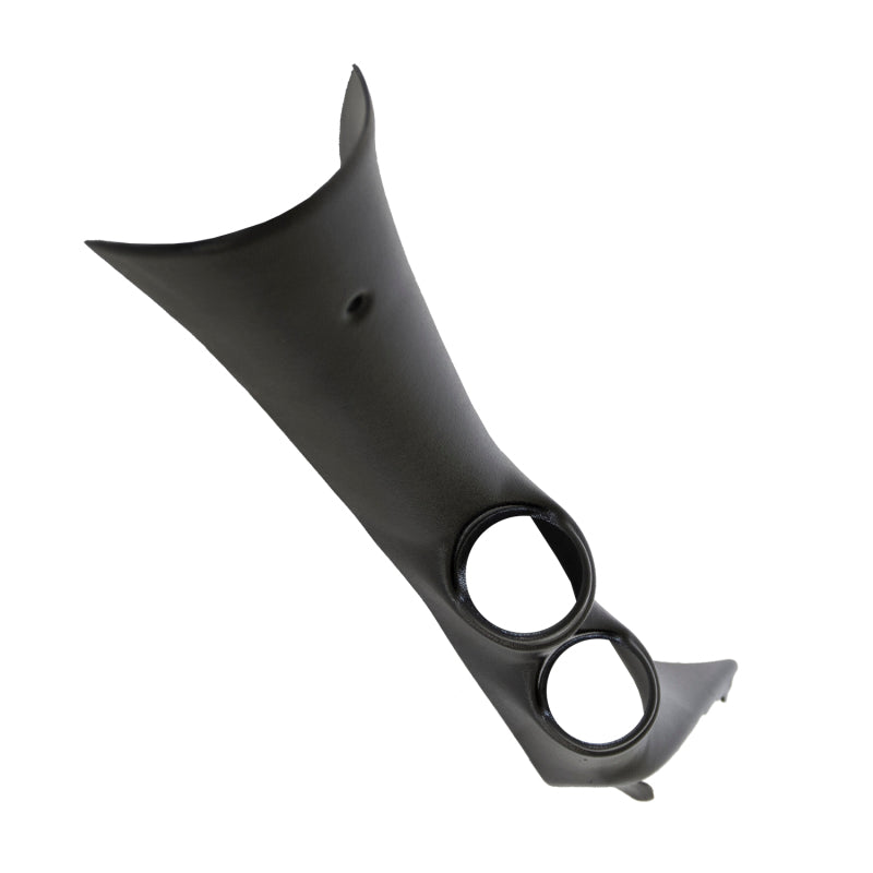 Autometer 07-08 Chevy Silverado/Duramax / 07-08 GMC Sierra/Duramax Pod à double pilier noir