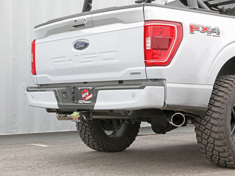 Échappement Cat-Back aFe Gemini XV 3 pouces 304 SS 2021 Ford F-150 V6 2,7 L/3,5 L (tt)/V8 5,0 L avec embouts polis