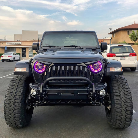 Oracle Oculus Bi-LED Projector Headlights for Jeep JL/Gladiator JT - w/ BC1 Controller
