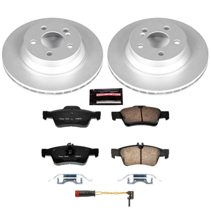 Kit de freins arrière Power Stop 15-17 Mercedes-Benz CLS400 Z23 Evolution Sport Coated