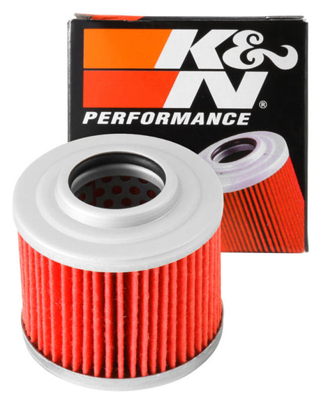 Filtre à huile K&amp;N Aprilia / MZ / BMW / MUZ 2,219 po de diamètre extérieur x 2,063 po de hauteur