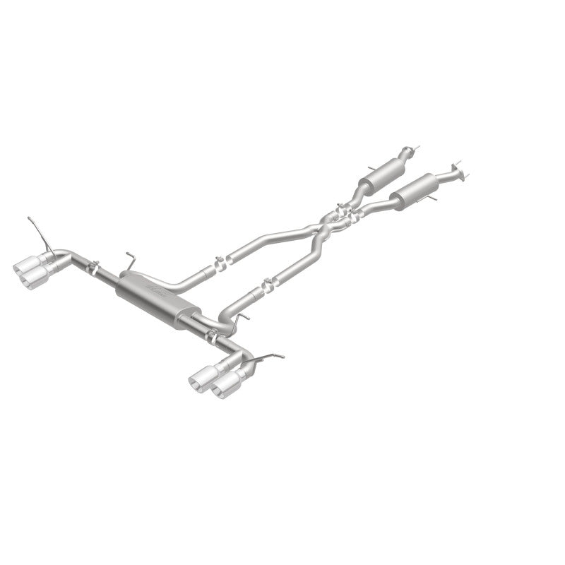 Cat Back MagnaFlow, SS, 2,5 po, pointe polie quadruple fendue de 4 po 14-15 Jeep Grand Cherokee 3,6 L/5,7 L V6/V8