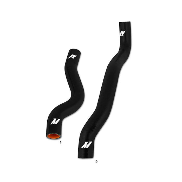 Kit de durites en silicone noir Mishimoto Mitsubishi EVO 4.5