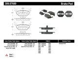 Plaquettes de frein StopTech Performance