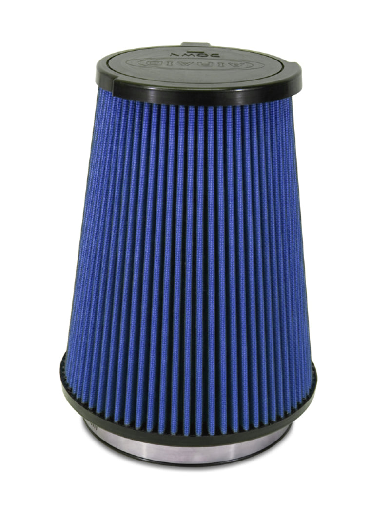 Filtre de remplacement direct Airaid 10-14 Ford Mustang Shelby 5,4 L suralimenté - Média huilé/bleu