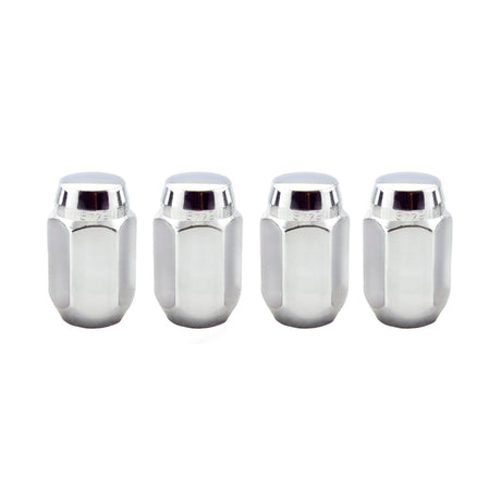 McGard Hex Lug Nut (Cone Seat) 1/2-20 / 13/16 Hex / 1.5in. Length (4-Pack) - Chrome