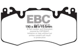 Plaquettes de frein avant EBC 13+ Land Rover Range Rover 3.0 Supercharged Yellowstuff