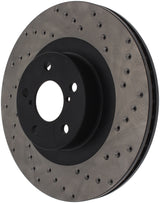 Rotor avant gauche percé StopTech 02-10 WRX