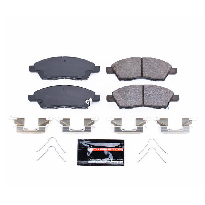 Power Stop 15-16 Nissan Micra Front Z23 Evolution Sport Brake Pads w/Hardware