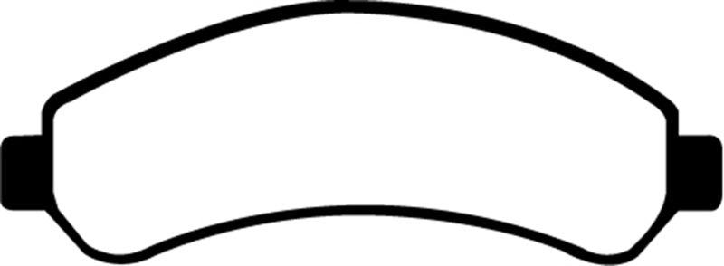 Plaquettes de frein avant EBC Ultimax2 pour Chevrolet Blazer 4.3 2WD 98-05