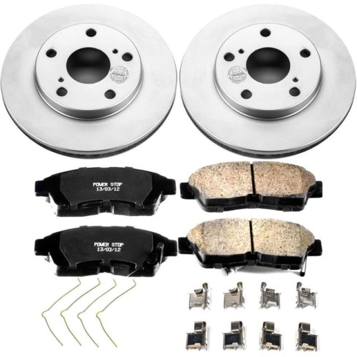 Kit de freins avant Power Stop 92-01 Toyota Camry Z17 Evolution Geomet avec revêtement