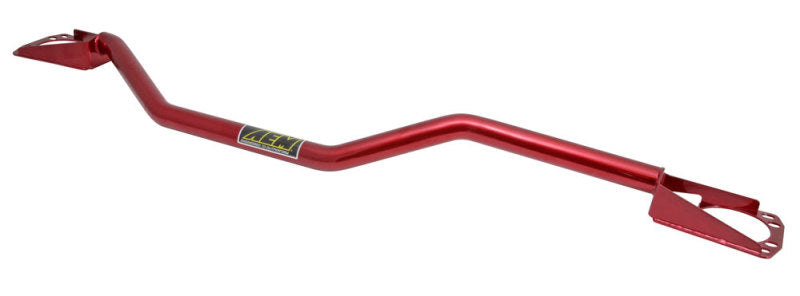Barre de jambe de force AEM 07-13 Mini Cooper S 1.6L L4 - Rouge