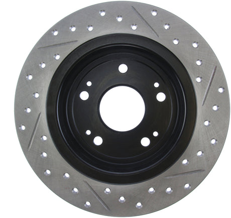 Rotor arrière droit fendu et percé StopTech pour Acura TSX 09-10 / Honda Accord Coupé 08-10 / Berline 05-10