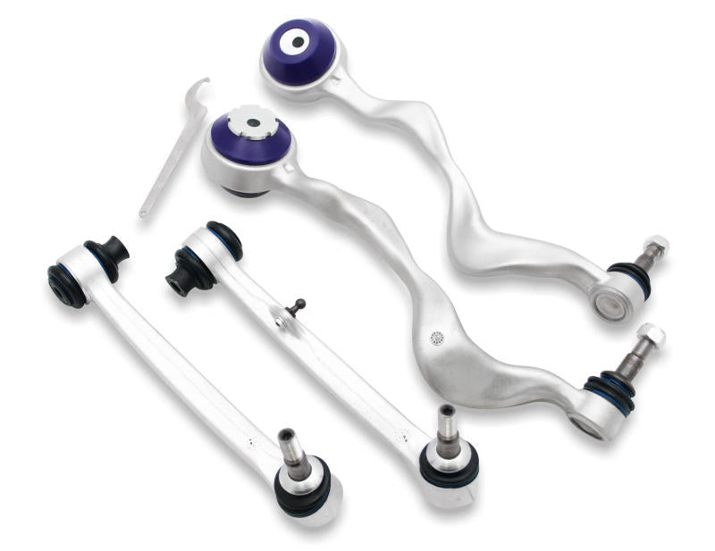 Ensemble de bras de suspension avant et de bras de suspension SuperPro 2008 pour BMW 128i