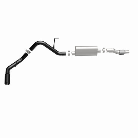 Cat-Back MagnaFlow SYS 11-14 Ford F-150 3,5 L V6 EcoBoost 3 po Noir Sortie latérale unique Arrière 3 Embouts