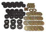 Ensemble de supports de carrosserie Energy Suspension GM - Noir