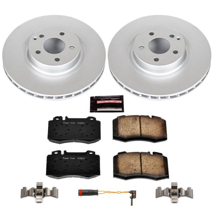 Power Stop 07-09 Mercedes-Benz E550 Front Z23 Evolution Sport Coated Brake Kit