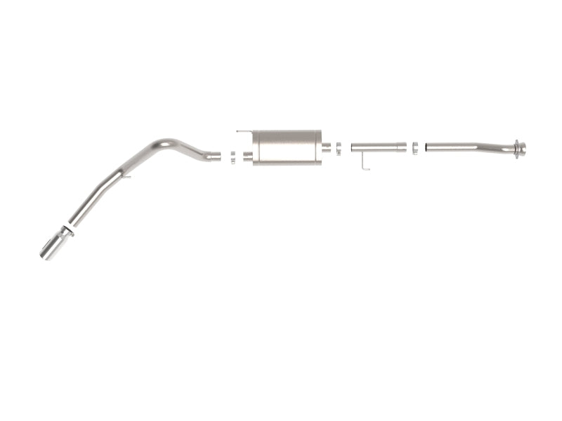 Échappement Cat-Back aFe Apollo GT 3 pouces 409 SS 2021 Ford F-150 V6 2,7 L/3,5 L (tt)/V8 5,0 L avec embouts polis