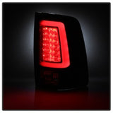 Feux arrière à DEL pour Dodge Ram 1500 Spyder 09-16 - Noir ALT-YD-DRAM09V2-LED-BK