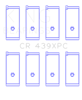 King Engine Bearings Honda B18A1/B18B1 (Size .026) pMaxKote Performance Rod Bearing Set