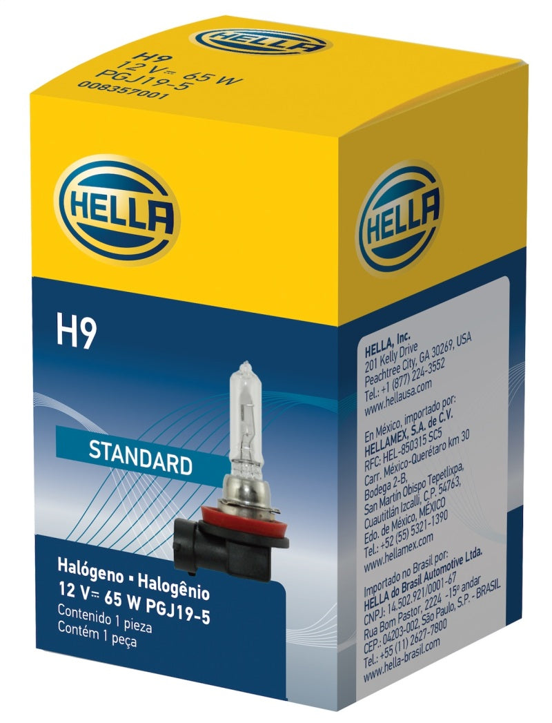 Ampoule Hella H9 12V 65W PGJ19-5 T4