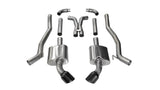 Corsa 10-15 Chevrolet Camaro SS 6,2 L V8 Manuel Noir Xtreme Cat-Back 3 pouces