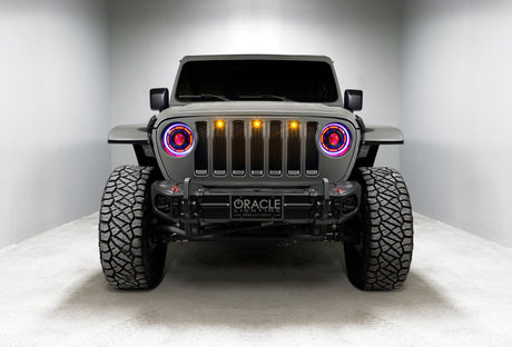 Phares projecteurs Oracle Oculus Bi-LED pour Jeep JL/Gladiator JT - ColorSHIFT 2 VOIR LA GARANTIE