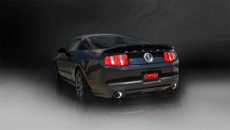 Échappement arrière sport poli pour Ford Mustang Shelby GT500 5,4 L V8 Corsa 11-12