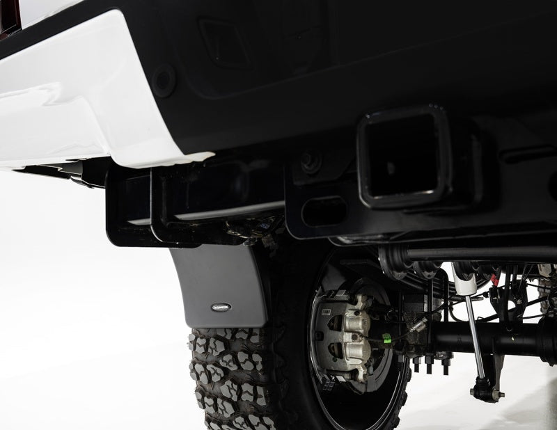 Garde-boue arrière Bushwacker 14-18 Chevrolet Silverado 1500 Trail Armor (convient aux élargisseurs de style poche)