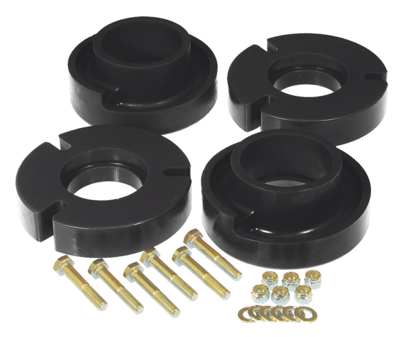 Entretoise de levage de 2,5 po pour ressort hélicoïdal avant Prothane 04+ Ford F150 - Noir