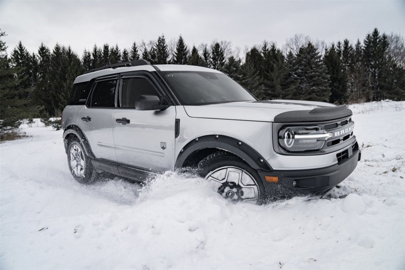 Protecteur de capot à profil bas texturé Aeroskin II pour Ford Bronco Sport 2021 AVS - Noir