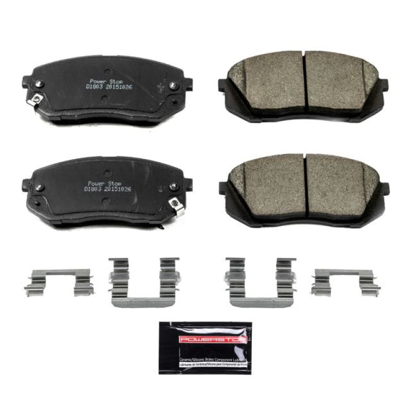 Plaquettes de frein sport Power Stop 15-16 Hyundai Sonata Z23 Evolution avant avec matériel