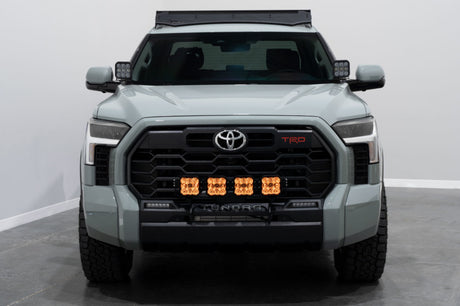 Ensemble de barres lumineuses CrossLink pour calandre Toyota Tundra SS5 2022 de Diode Dynamics - Combo Pro jaune