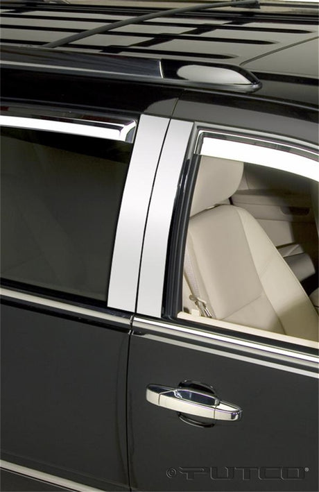 Putco 07-13 Cadillac Escalade EXT - 4 poteaux de pilier en acier inoxydable classiques