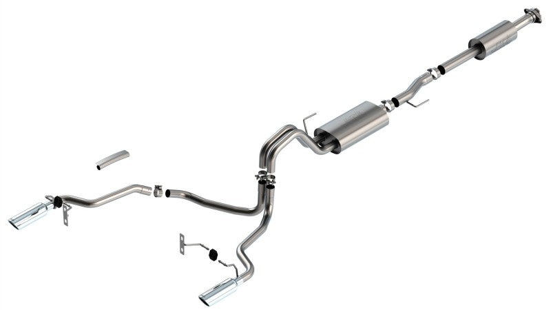 Conseils pour la Borla F-150 2021 5.0L 4dr CC SB EC STB Lariat/KR/Platinum/LTD 3/2.25 SRE Cat-Back Touring CHR