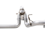 AWE 0FG 21+ Ford F150 Échappement arrière double divisé Cat-Back - Embouts noirs diamantés de 5 pouces