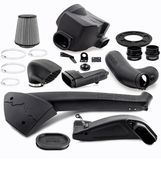 Mishimoto BORNE Off-Road 17+ Ford F-150 3.5L Snorkel & Performance Intake w/ Dry Washable Filter