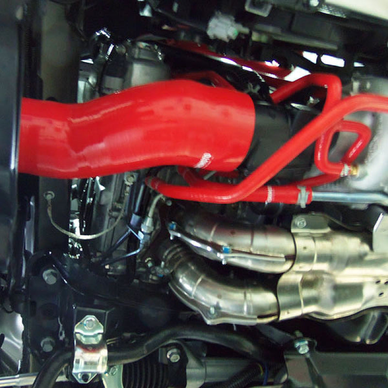 Kit de durites de boîte à air moteur en silicone rouge Mishimoto 2015 Subaru WRX